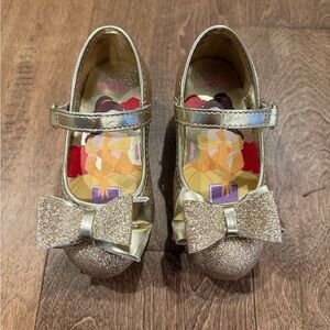 Disney Princess Belle Toddler Girls Low Heel Dress Up Shoes
